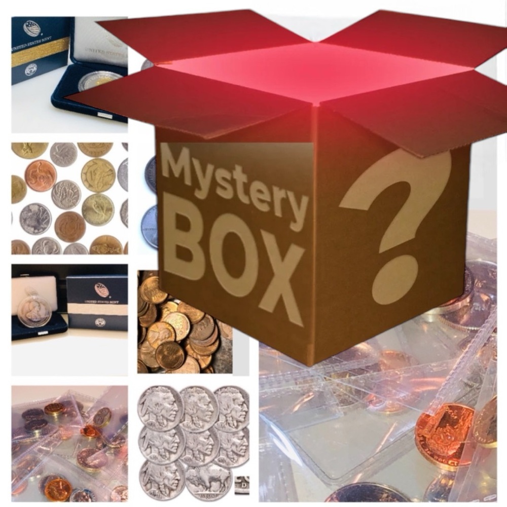 Mystery Coin Box-$250 retail value